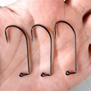 Neide Fish Right Ngled Hook With Curved Mouth, Specilly Designed For Nti Hnging Tumblers, Flt Bottomed Led Hed Hook, Soft Bit, Led, Micro Object, 558764