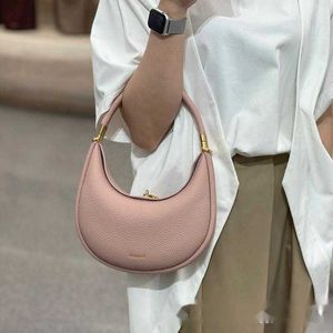 Wrist bag Songmont mini Moon Bend Bag Women's Song Moon Bag Moon Teeth Bag Handheld Crossbody Mobile Phone Bag 240315