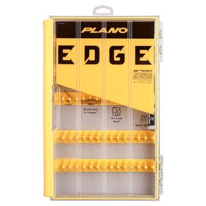 Plano EDGE Master Jig/коробка с лезвиями, премиальная организация снастей с защитой от ржавчины, желтый/прозрачный