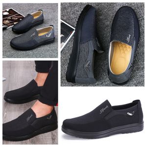 Shoes GAI sneakers sport Cloth Shoes Men Singles Business Low Top Shoes Casual Soft Sole Slippers Flat soled Men Shoe Black comfort soft big sizes 38-50