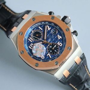 Superclone zegarki Menwatch APS Mens Watch Luminous Oak Luksusowe zegarki na nadgarstki Królewskie zegarki zegarki Watchbox Wysokiej jakości Męs