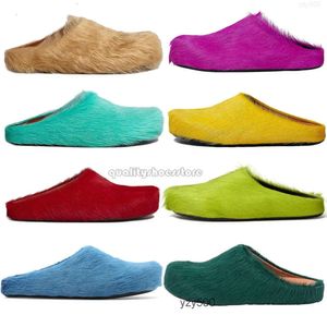 مع مربع marniliness slippers with whowhide cow long fur forsbett sandals صفراء أخضر أزياء ourdoor أحذية داخلية للرجال المدربين شاطئ النعال الجوارب غير الرسمية sho mcj5