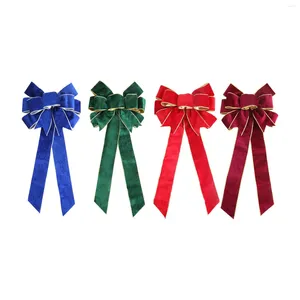 Party Decoration Festive Ribbon Bow For Christmas Decor - Perfect Backyard Scene Layout And Holiday Accessories