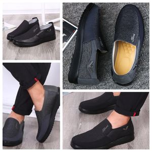 Shoes GAI sneaker sport Cloth Shoes Men Single Business Low Top Shoes Casual Soft Sole Slippers Flat sole Men Shoe Black comforts soft big size 38-50