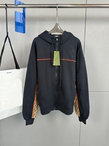 2024 highend brand mens jacket high quality cotton US size jacket fashion pattern stitching design luxury designer jacket