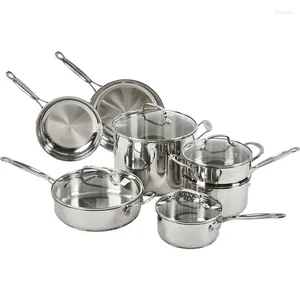 調理器具セットCUISINART 11ピースセットシェフのクラシックステンレススチールコレクション77-11G