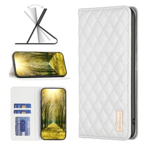 iPhone 15 14 13 12 11 X XR XS 8 7 Pro Plus Max Grid Wallet Leather Phone Case Luxuryのケース