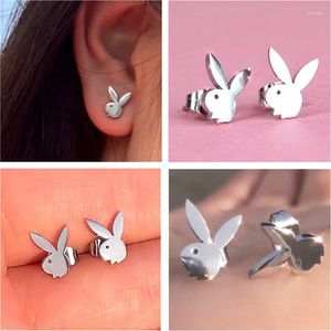 Stud Earrings HIPPOP Street Rock Earring Piercings Fashion Stainless Steel Animal Earstuds For Men And Women