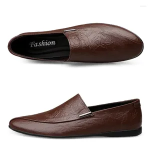 Sapatos casuais de couro formal masculino tamanho grande 47 mocassins estilo britânico boa qualidade negócios masculino 2024
