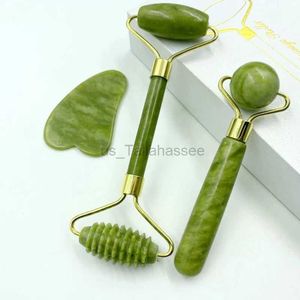 Face Natural Jade Stone Massager Gua Sha Masaje Facial Plate Acuppoint Eye Care Spa Tool Massage Vision 240322