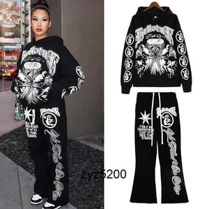 Hell Star Hellstar Hoodie Hoodies Designer Hoodie Pants Fashion Streetwear 480G Quality Cotton Top Version Wholesale 2 Pieces 10% rabatt