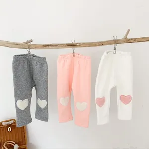 Hosen Baby Mädchen Kleidung Winter Kleinkind Hosen Fleece Born Pantalones Infant Samt Kinder Leggings