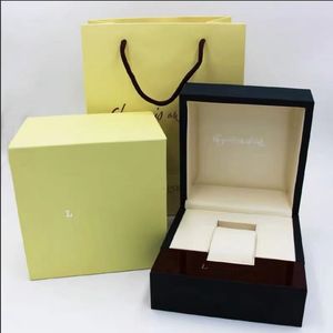 Scatole per orologi di design Custodie di lusso Scatola per imballaggio Vetrina per esposizione con borsa per istruzioni per regalo