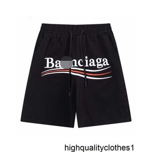 Shorts de malha de designer versão correta para roupas de trabalho masculinas, marca de moda americana de verão Instagram casual solto exterior, superdimensionado e versátil WHJ6