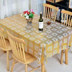 Table Cloth Yellow Lace Tablecloth European Coffee Fabric Dust Cover Rich Jade