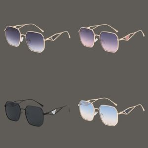 Óculos de sol femininos opcionais designer uv400 polarizador lentes quadradas grandes óculos de armação completa óculos gradientes de cor mista lunette de soleil hj071 C4