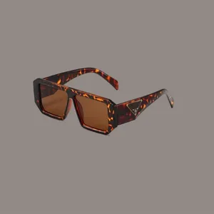 Sommarsolglasögon kvinnor leopard tryck retro män solglasögon designer utomhus gafas de sol sport triangel signatur glasögon elit fa082 h4