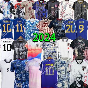 2023NEW Giappone Maglie di calcio Player Mondiale Coppa Minamino Tomiyasu Tsubasa Mitoma Maeda Maillot Japon Shirt KyoGo Asano Ito Shibasaki Kubo Kamada