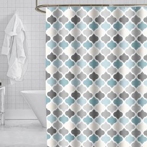 Shower Curtains For Bathtub Hooks Fabric Suitable Bathroom Products Curtain Liner With Magnets In Bottom