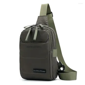 Backpack Military Men Single Rucksack Cross Body Shoulder Bags Travel Knapsack Fashion Casual High Quality Nylon Chest Daypack