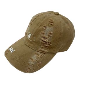 الكمموري Desingers قبعة رسالة البيسبول مصمم Canvas Cotton Baseball زوجين الصيف أزياء Khaki Street Shoting Caps