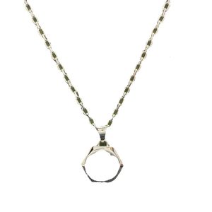 2024 Ny gulddesigner g smycken mode halsband presentbrev kedjor pärlhalsband för män kvinnor gyllene kedja juvelery fest