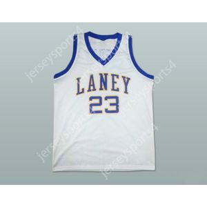 Herhangi bir Ad Herhangi Bir Takım Laney 23 Lise Basketbol Forması Yeni Her Boyut Tüm Dikişli Boyut S M L XL XXL 3XL 4XL 5XL 6XL Üst KALİTE