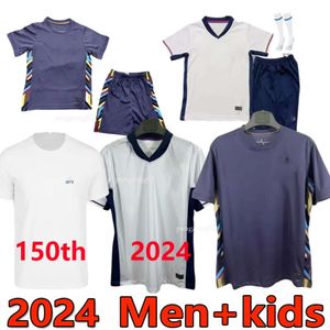 2024 England Soccer Jerseys SAKA RASHFORD KANE FODEN STERLING 22 23 24 GREALISH MOUNT BELLINGHAM TRIPPTIER GALLAGHER STONES WALKER Men Kids Kit Set Football 11