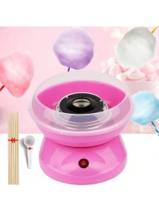 Processorer 1 st hem DIY Children's Cotton Candy Machine hela automatiska elektriska fancy mini bomullsgodismaskin