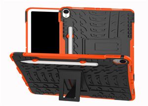 För iPad Pro 11 10: e rustningsfodral Högtjänst Coque -stötsäker kisel Hard Back Stand Cover 79 105 97 tum mini 69451140