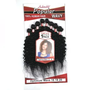 Pack Entzückende natürliche schwarze Farbe Anzug Paket Kinky Curl Tier gemischte synthetische Haarwebart für schwarze Frau 20 Zoll optimale Welle 8 Stück