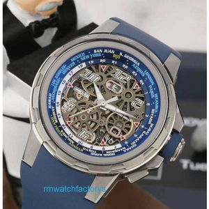 Ladies' Movement RM Wrist Watch Titanium Rm63-02 Machinery 47mm Tourbillon Wristwatch