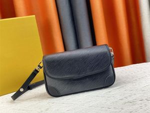 2024 Nya high-end designer mode axelväskor, handväskor, äkta läderväskor, kvinnors lyxiga mode crossbody-väskor, kedjepåsar, män och kvinnors små plånböcker