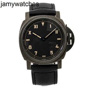 Mens Luxury Watches Pererass armbandsur 8 dagar PAM00779 Titanium Men's Watch 44mm Box Automatisk mekanisk full rostfritt stål vattentät