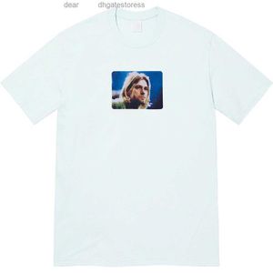 22FW Woman Mens T-shirts KURT COBAIN Band Tee Classic Box Letter New Limited Loose Summer Short Sleeve Fashion Casual Solid Breathable High Street Tee TJAMMTX108