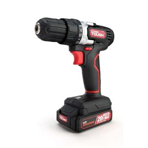 Hyper Tough 20V Max Cordless Drill, Variable Speed with 1.5ah Lithium-ion Battery & Charger