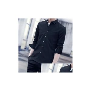 Mens vestido camisas homem tops com bolso e blusas para homens meia manga roupas simples slim fit mangas de verão legal colarinho original dro ot6yc