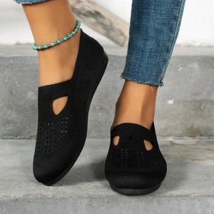 Сапоги Women Flats Shoes 2023 Новые весенние сетчатые кроссовки модная платформа дышащие повседневные женщины