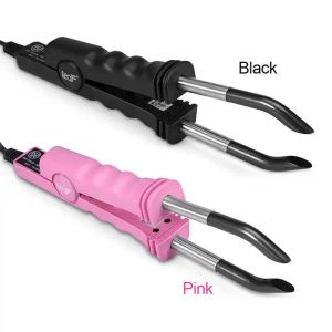 Tools Envy Hair Extension Iron Connector Machine Salon Iron Tool Connettore per capelli di colore nero o rosso Strumenti Connettore di calore per temperatura