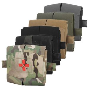 Bolsa Micro Trauma Med Bolsa Molle Rapid Deplayment Kits de primeiros socorros de socorro do exército Ferramenta de sobrevivência do acampamento de emergência bolsa militar