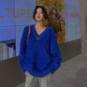 Projektantki Kobiety Knitte Sweters Pullover Mały konno Cardigan Long Rękaw Casual Hip Hop Mash