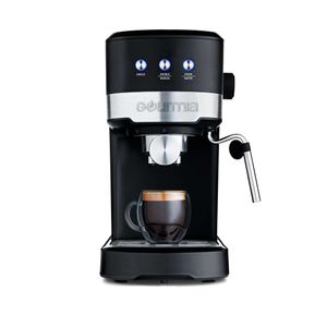 Gourmia 15-bar espresso hine med kraftfull skumpinne 1.2L avtagbar vattentank, svart