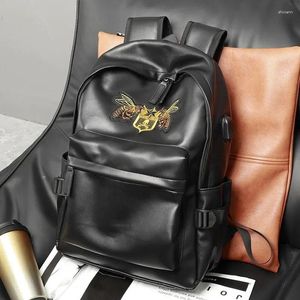 Rucksack bestickt Herrenmode Retro für Männer Frauen Laptop Schultaschen hohe Kapazität Reiserucksäcke