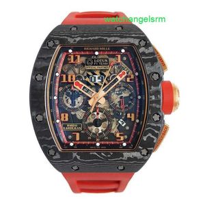 Classic RM Wrist Watch Chronograph RM011 LOTUS F1 TEAM 50*40mm