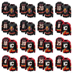 Flame Men Women Youth Chris Tanev Mikael Backlund Nazem Kadri Jonathan Huberdeau Jacob Markstrom Blake Coleman Nazem Kadri Alternativo Hockey Jersey