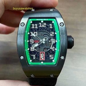 RM Watch Racing Watch Спортивные часы RM007 Женские RM007 серии 31*45 мм Оригинальные женские черные титановые часы с инкрустацией бриллиантами