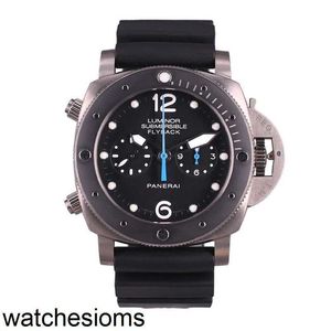 Panerass Luxury Designer Watches Wristwatches Shooting Underwater Series Pam00615 Watch Automatic Machinery Waterproof Stainless Steel Luminos