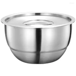 Bowls Stainless Steel Rice Bowl With Lid Soup Steamed Anti-Scalding Child Small Korean Cuisine Tools Durable