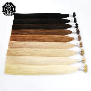 Extensions Fairy Remy Hair 1g/s 2022 inch Real Remy Nano Ring Tip Micro Beads Natural European Hair Extensions Straight Blonde Human Hair