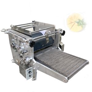220V Automatisk dumpling omslagsverkning Maskin / Spring Roll Skin Maker / Crepe Tortilla Chapati Roti Machine